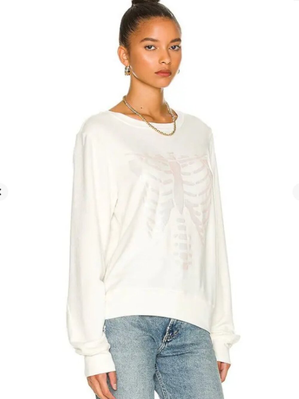 Wildfox Couture Rib Cage Sweatshirt; NWT; Size XL - Picture 2 of 10